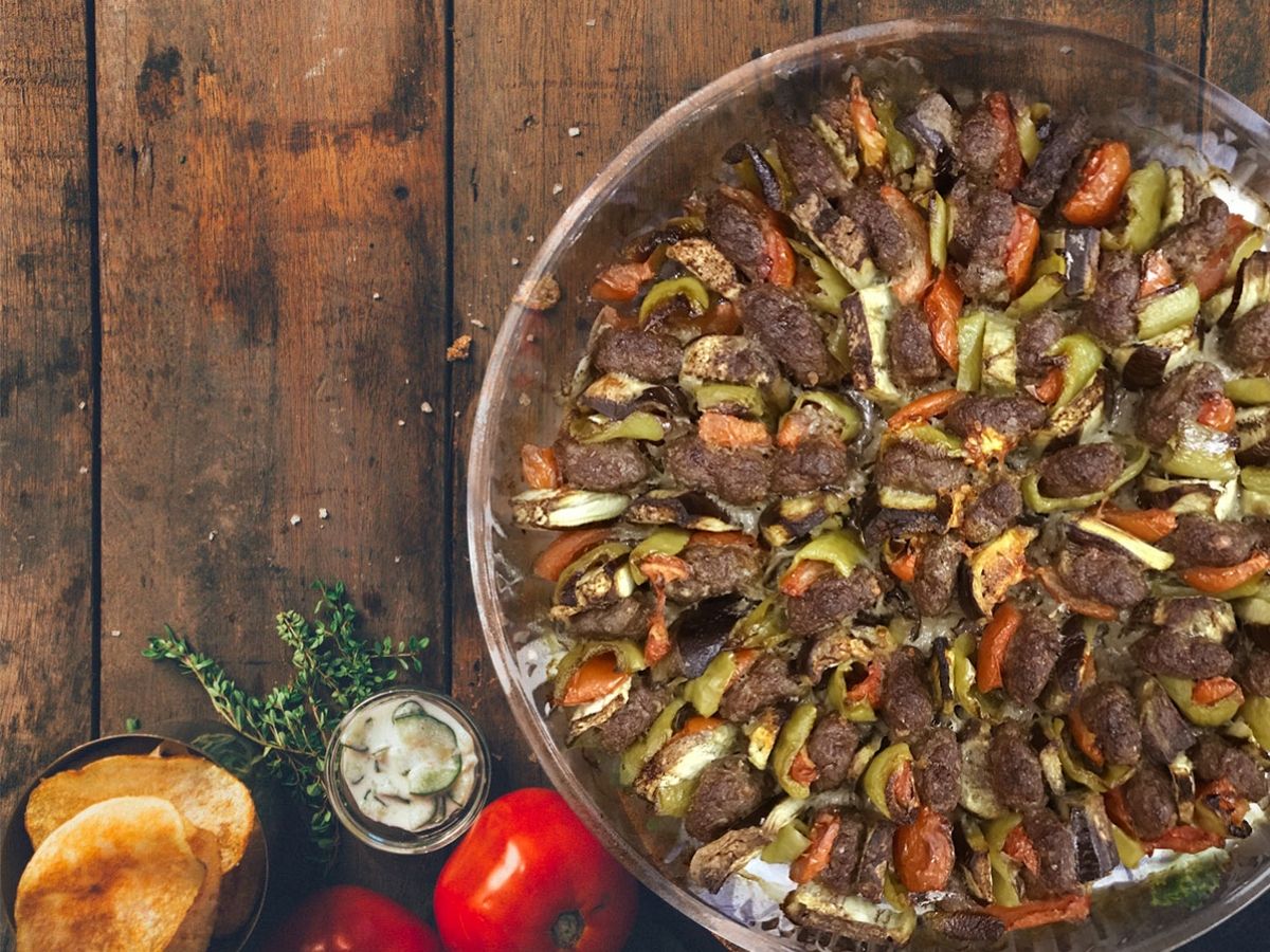 Köfteli Patlıcan Kebabı tarifi görseli