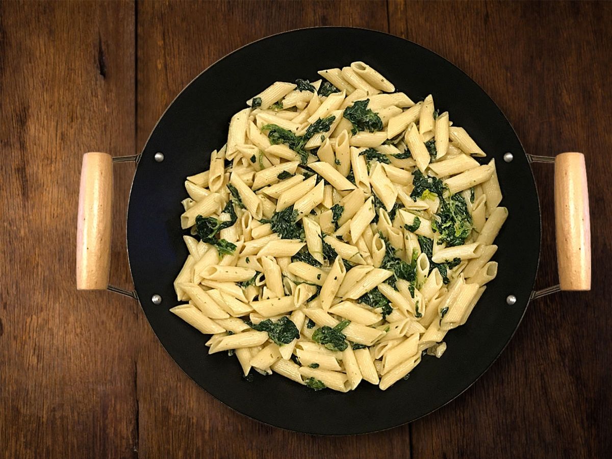 Creamy Spinach Pasta recipe photo