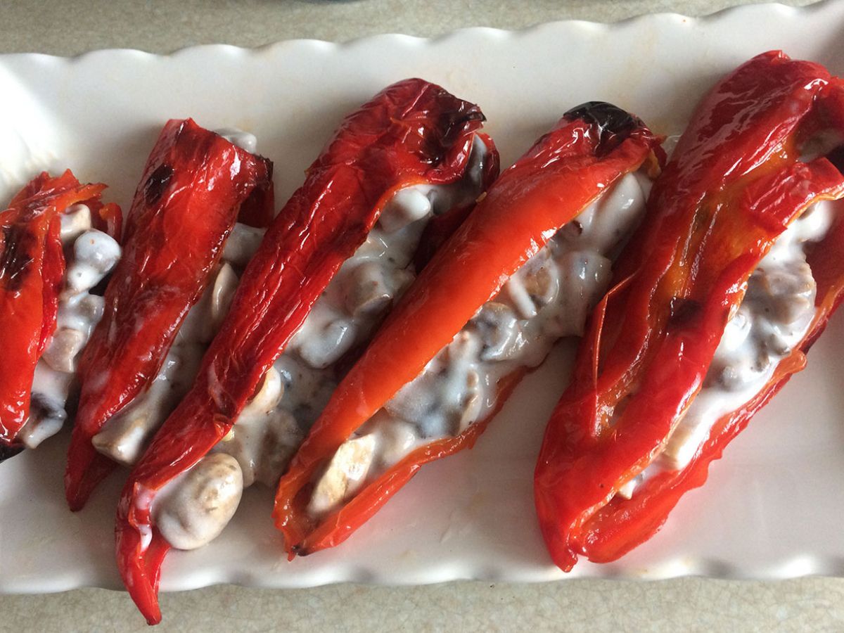 Mantar Dolgulu Kapya Biber tarifi görseli