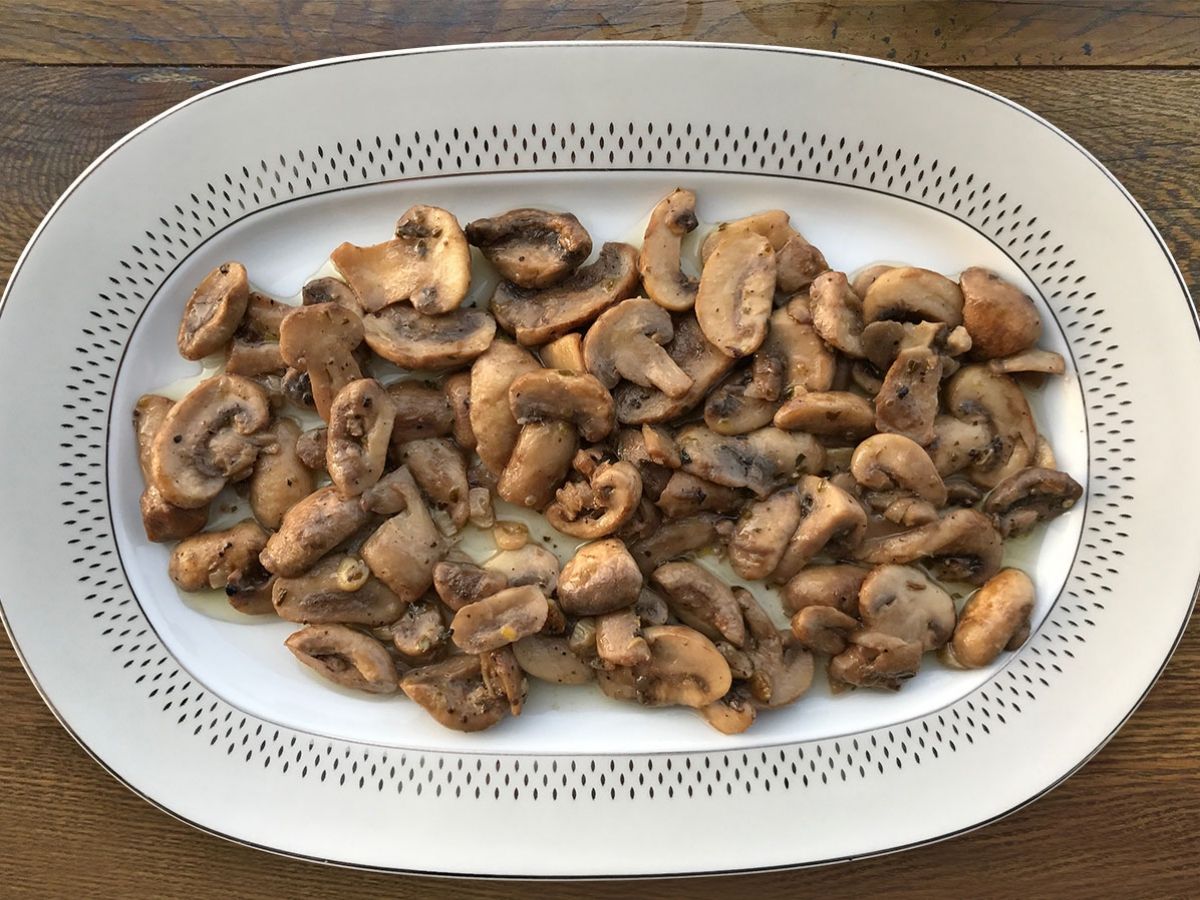 Mantar Kavurma tarifi görseli