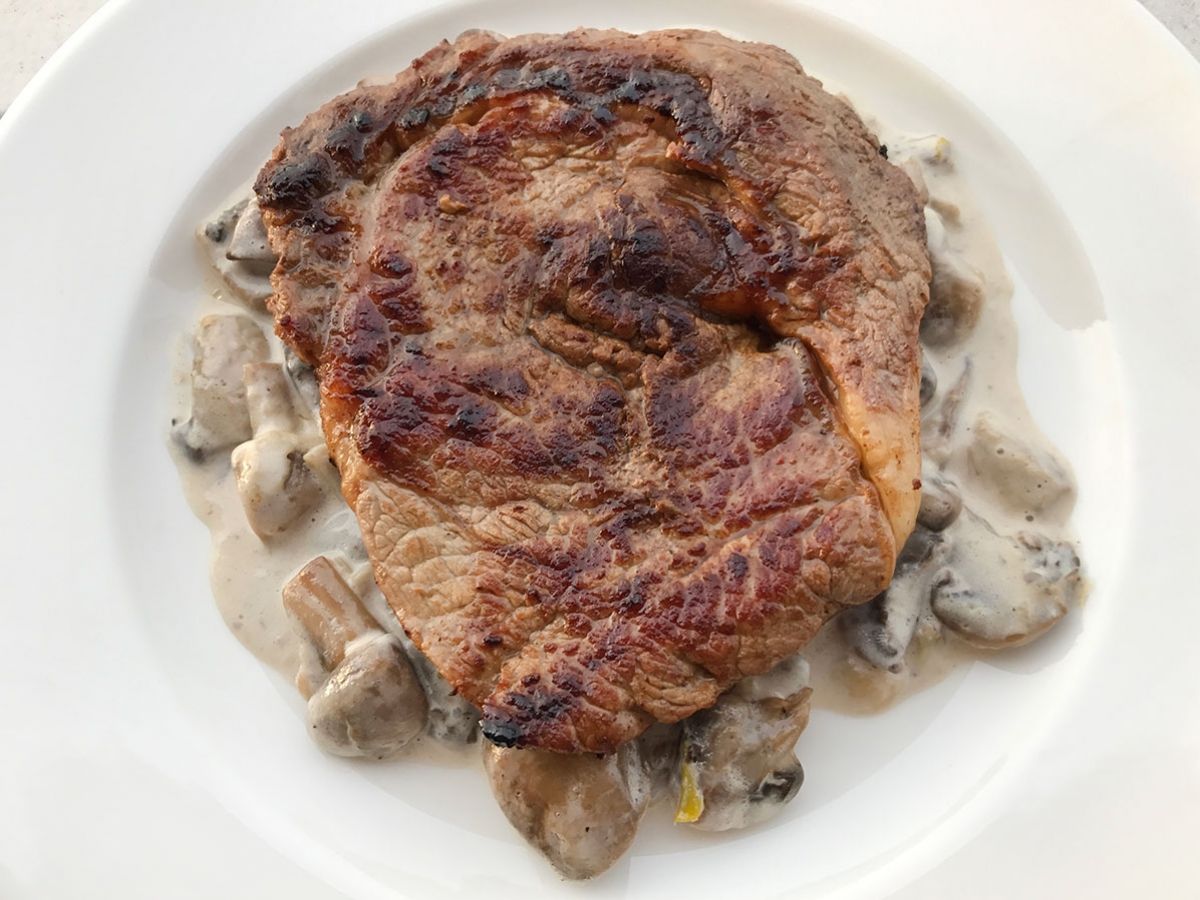 Mantarlı Biftek tarifi görseli