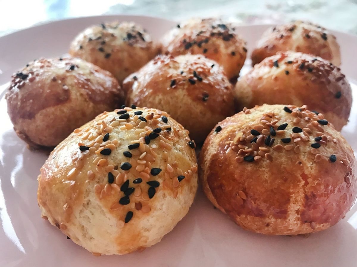 Mayalı Patatesli Poğaça tarifi görseli