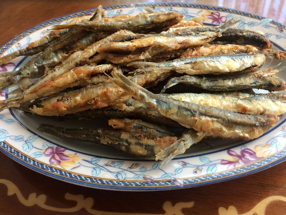 Cornmeal-Crusted Horse Mackerel recipe photo