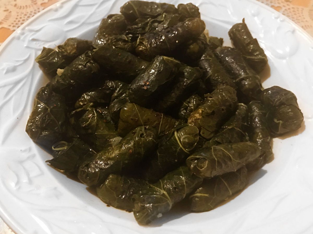 Mısır Yarmalı Kara Lahana Dolması tarifi görseli