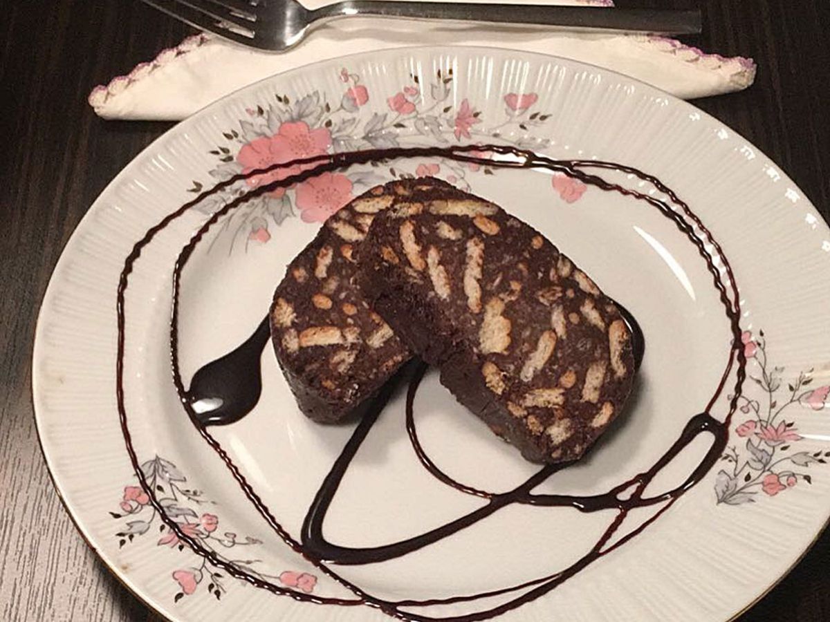 Mozaik Pasta tarifi görseli