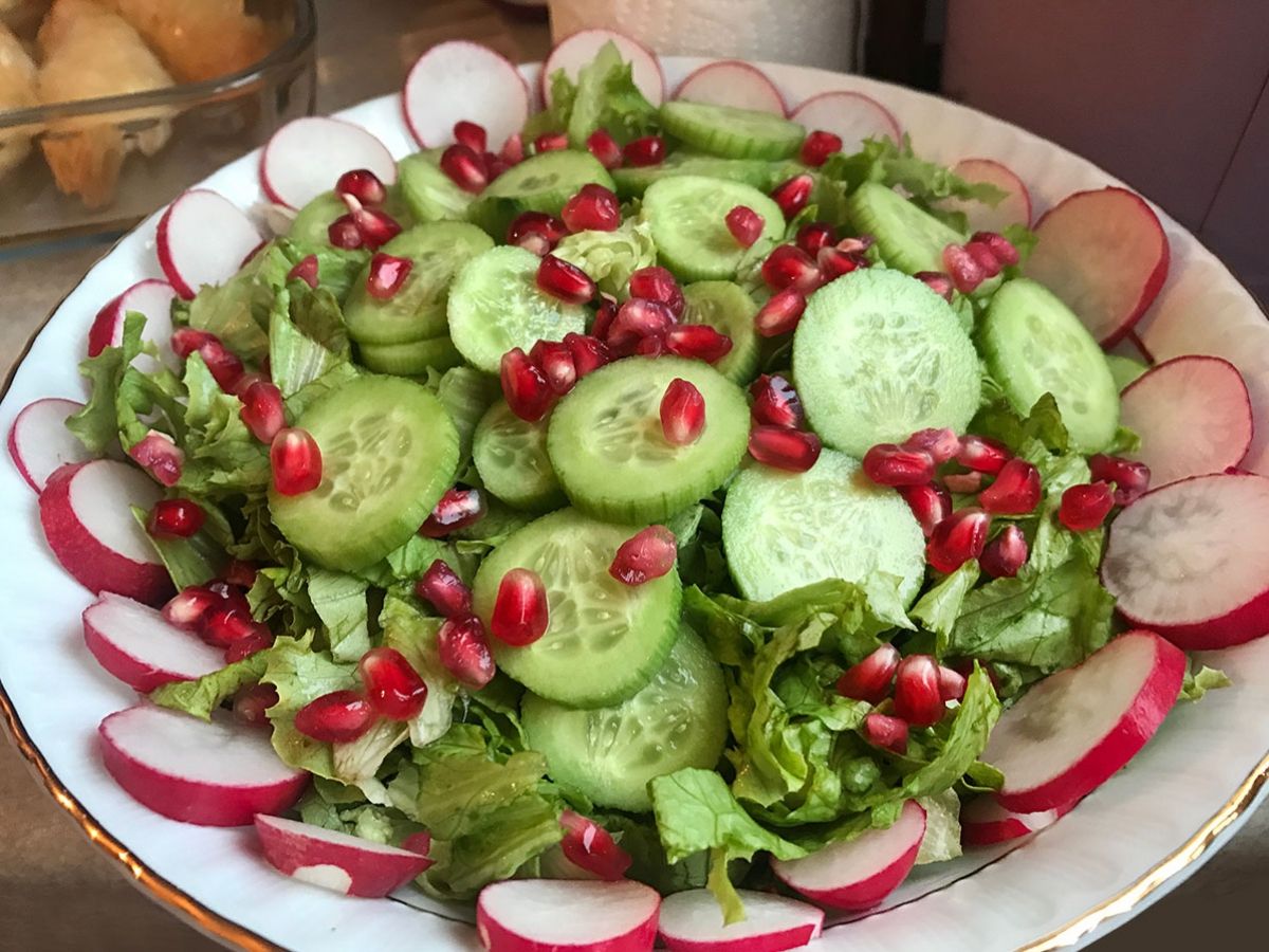 Narlı Yeşil Salata tarifi görseli