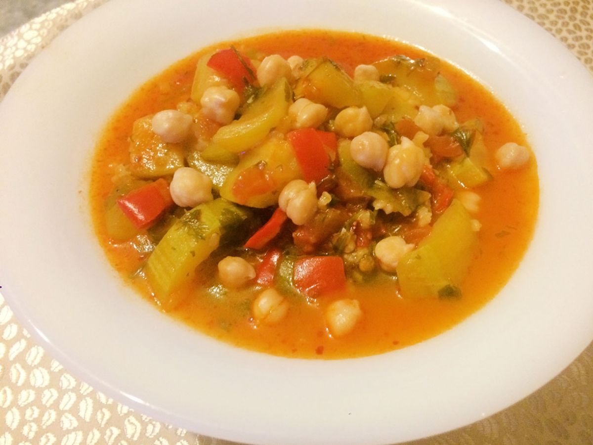 Nohutlu Kabak Yemeği tarifi görseli