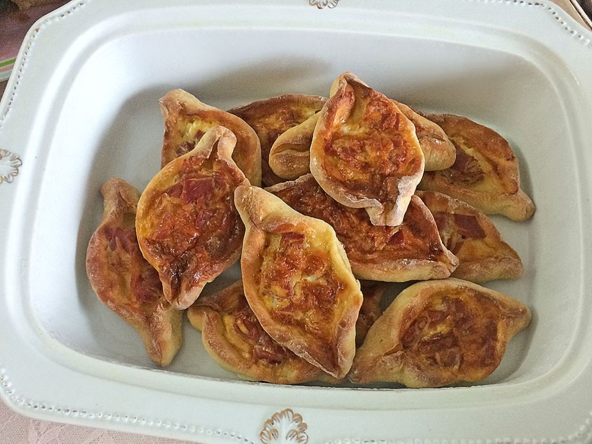 Mini Pide (Turkish Flatbread) with Pastırma and Kaşar Cheese recipe photo