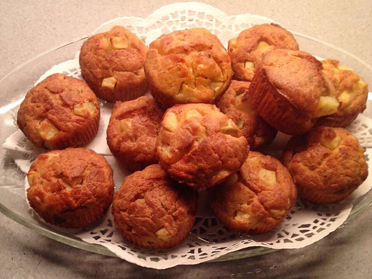 Savory Potato Cupcakes recipe photo