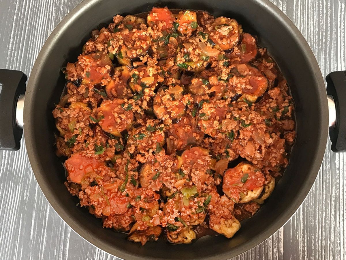Eggplant Moussaka (Patlıcan Musakka) recipe photo