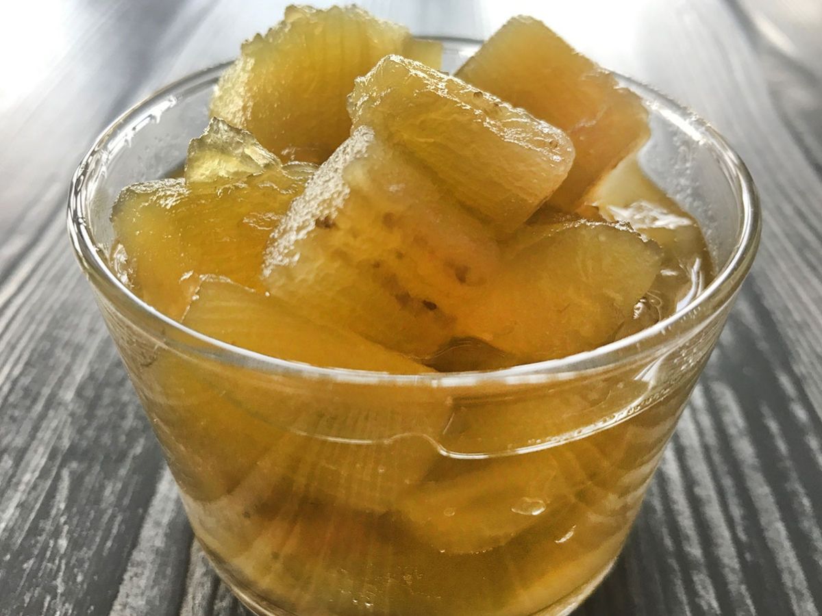 Eggplant Jam (Patlıcan Reçeli) recipe photo