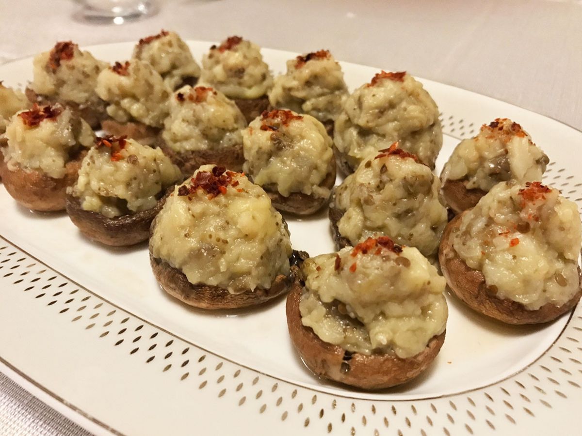 Patlıcanlı Mantar Dolma tarifi görseli