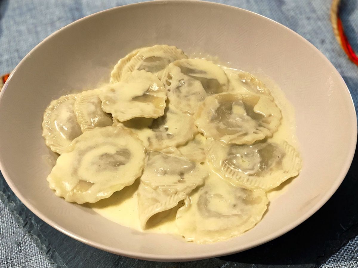 Patlıcanlı Ravioli tarifi görseli