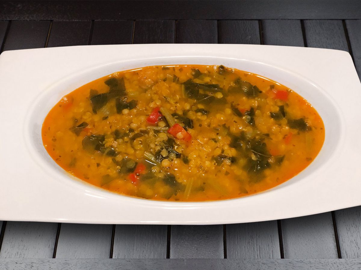 Pazılı Mercimek Çorbası tarifi görseli