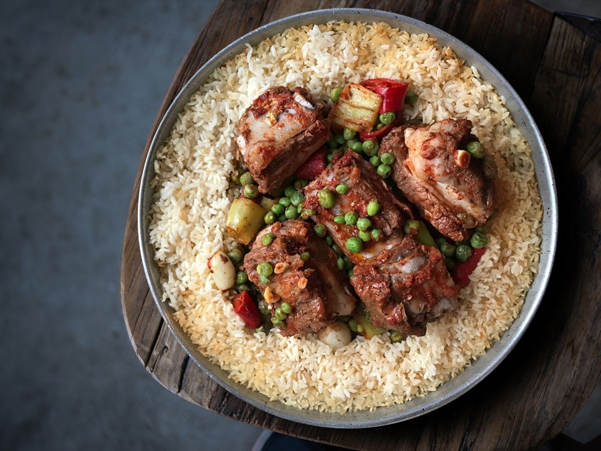 Lamb Kapama with Pilaf (Pilavlı Kuzu Kapama) recipe photo