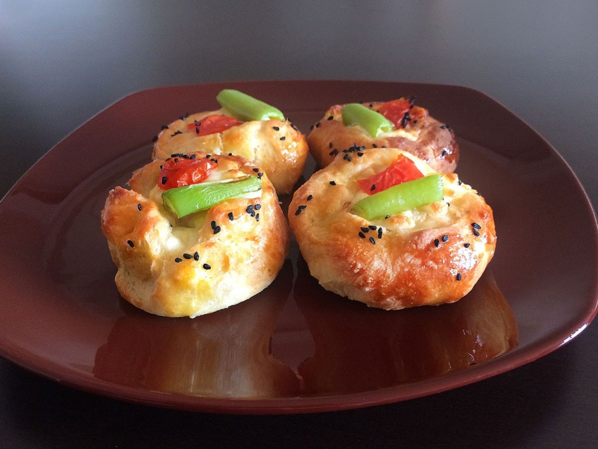 Pizza Poğaça (Turkish Pizza Rolls) - Soft as Turkish Delight (Lokum) with Every Bite recipe photo