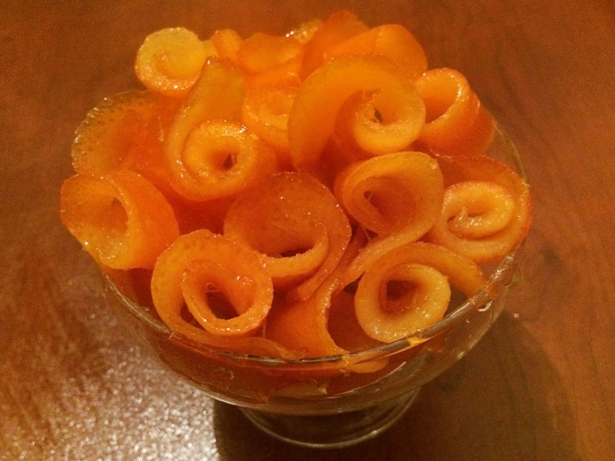 Portakal Kabuğu Reçeli tarifi görseli