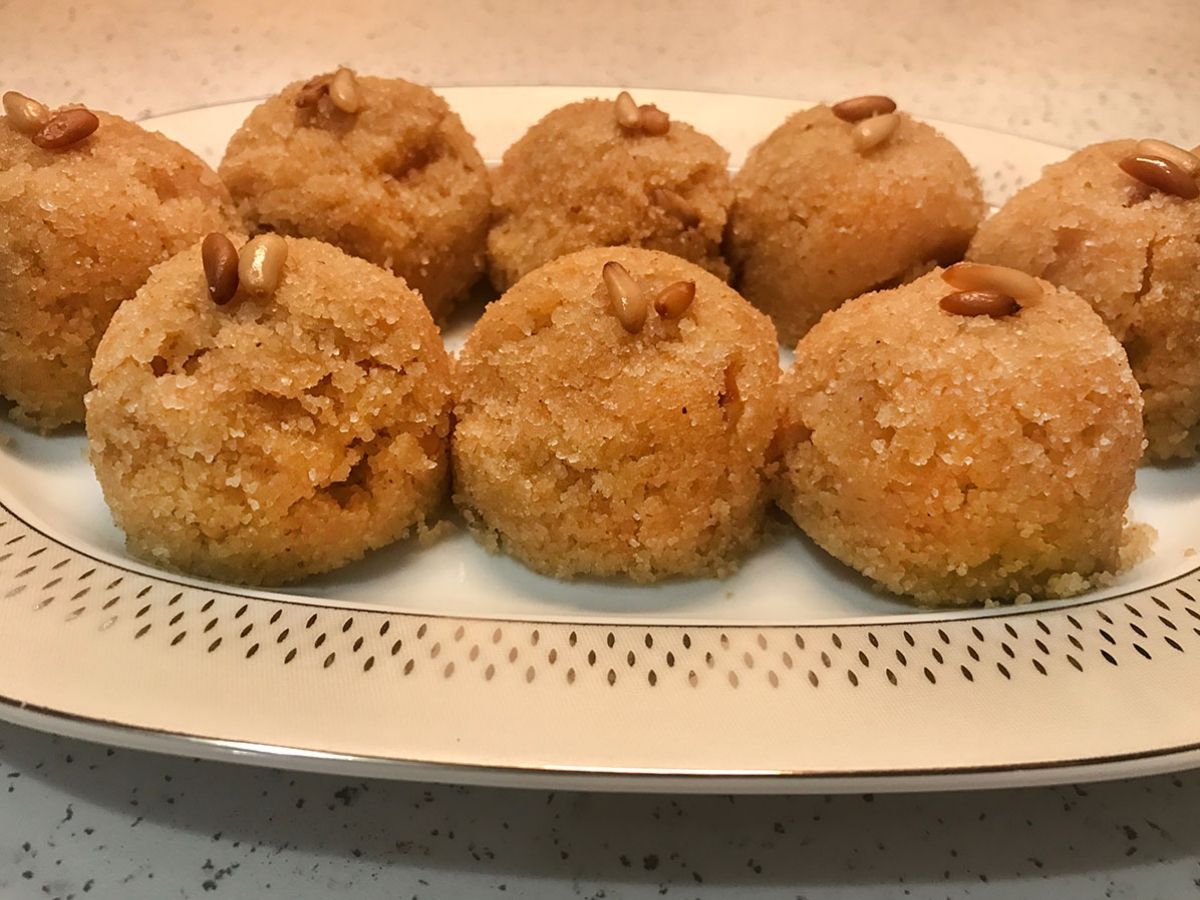 Orange Semolina Halva (Portakallı İrmik Helvası) recipe photo