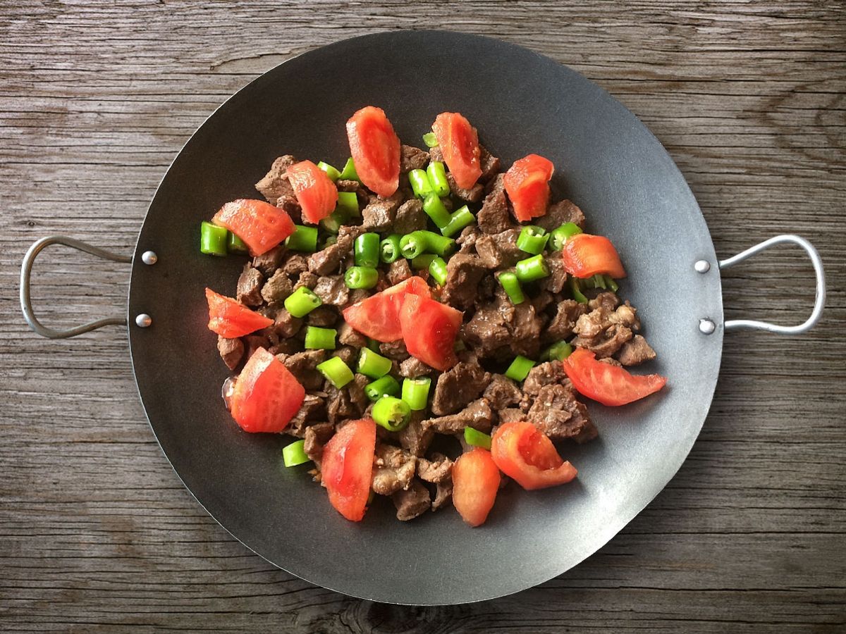 Sac Tava (Turkish Iron Pan Stir-Fry) recipe photo