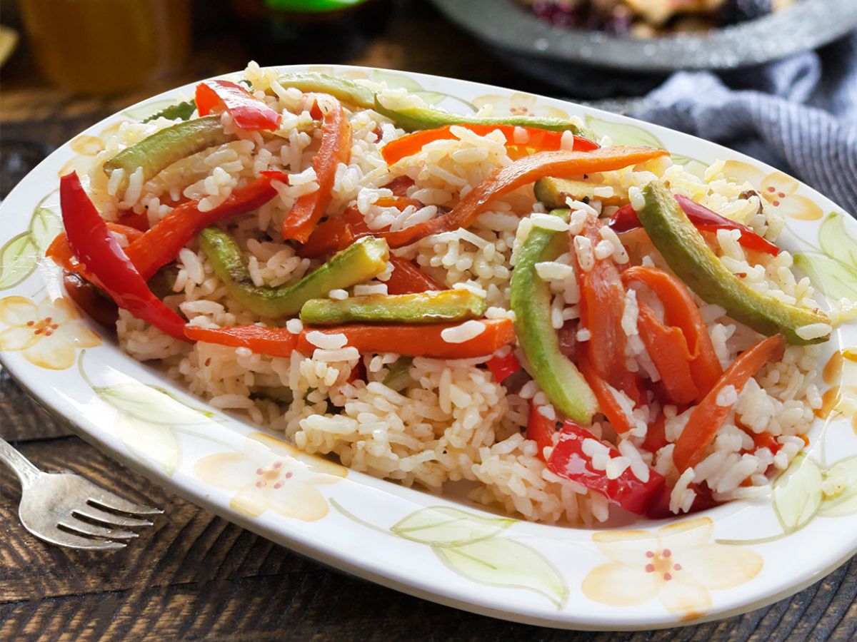 Sebzeli Pirinç Pilavı tarifi görseli