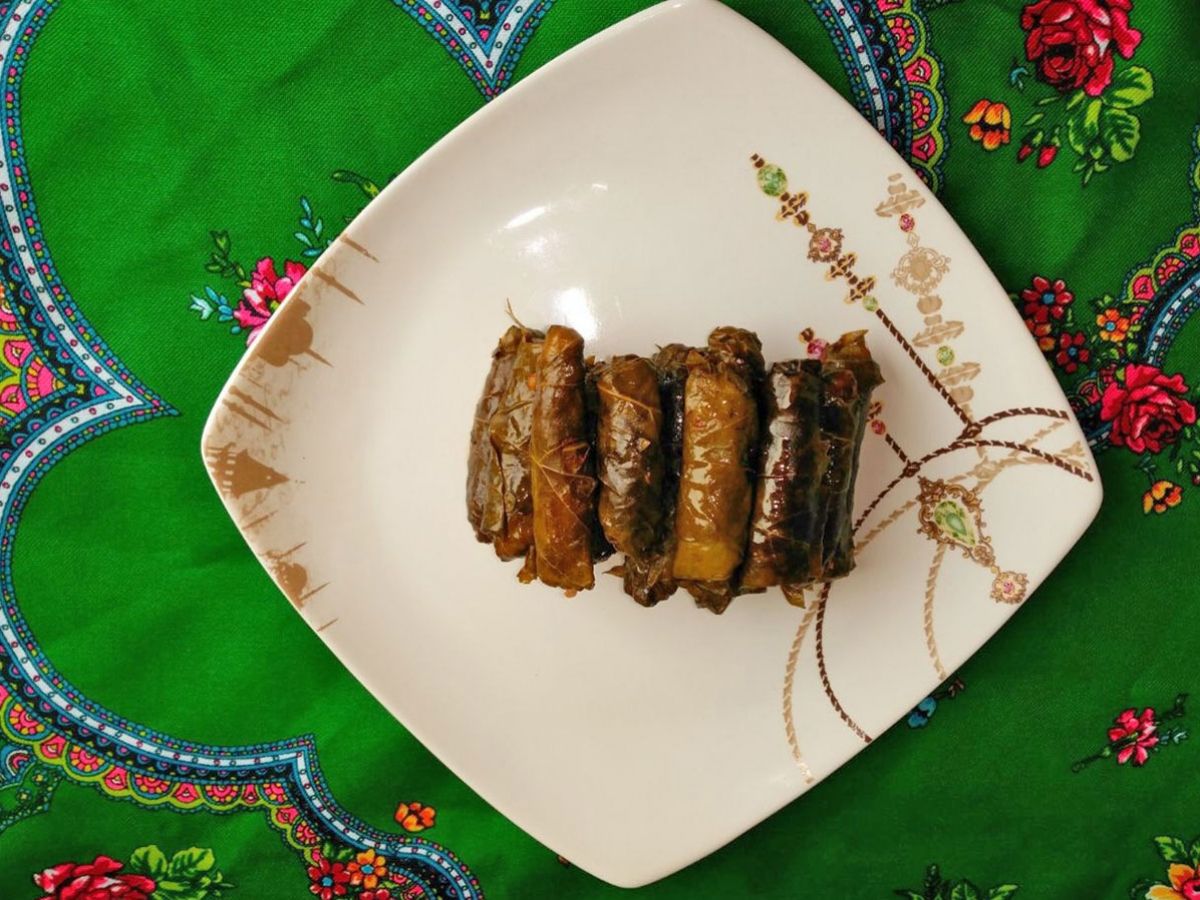 Sivas-Style Grape Leaf Rolls (Yaprak Sarma) recipe photo