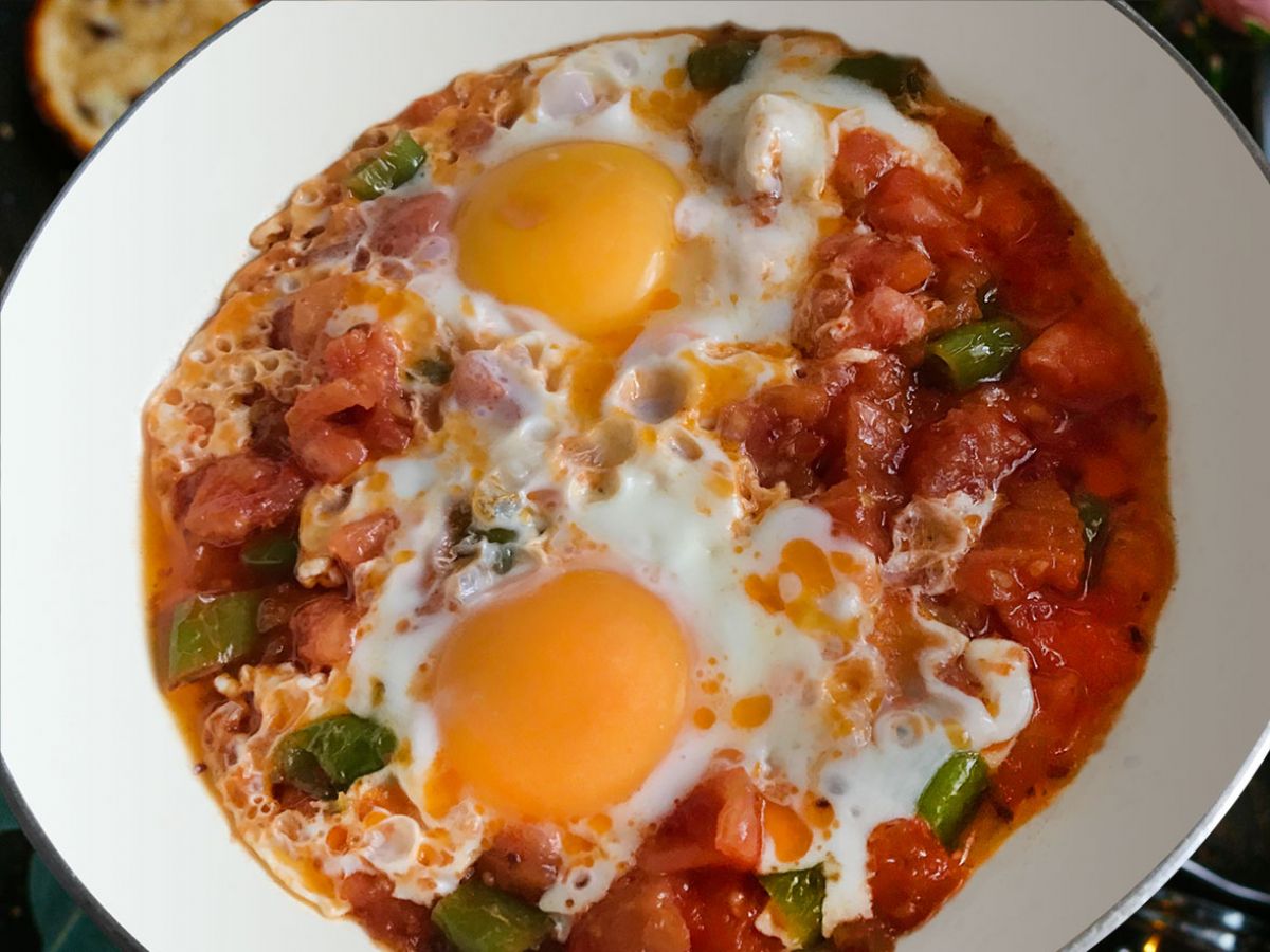 Soğanlı Menemen tarifi görseli