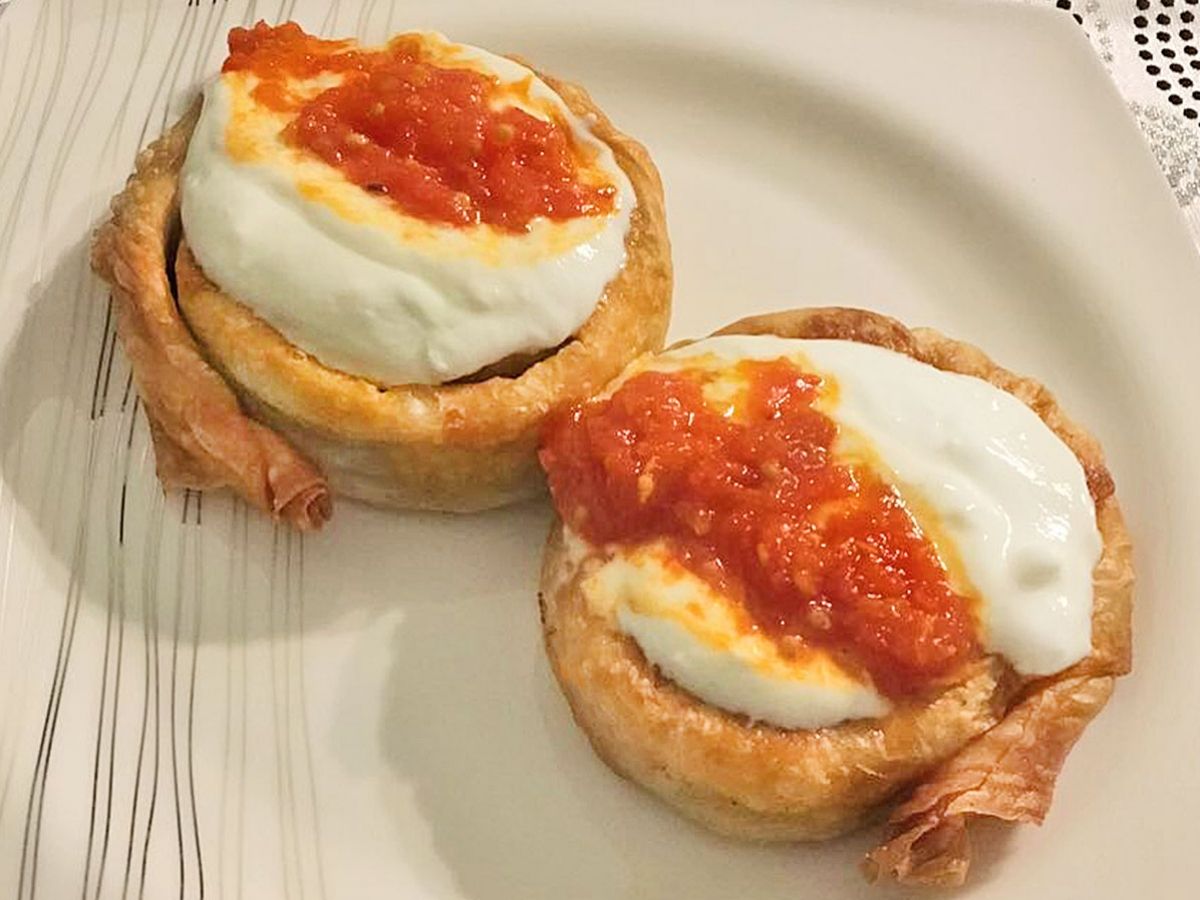 Sosyete Mantısı (Turkish "Society" Dumplings) recipe photo