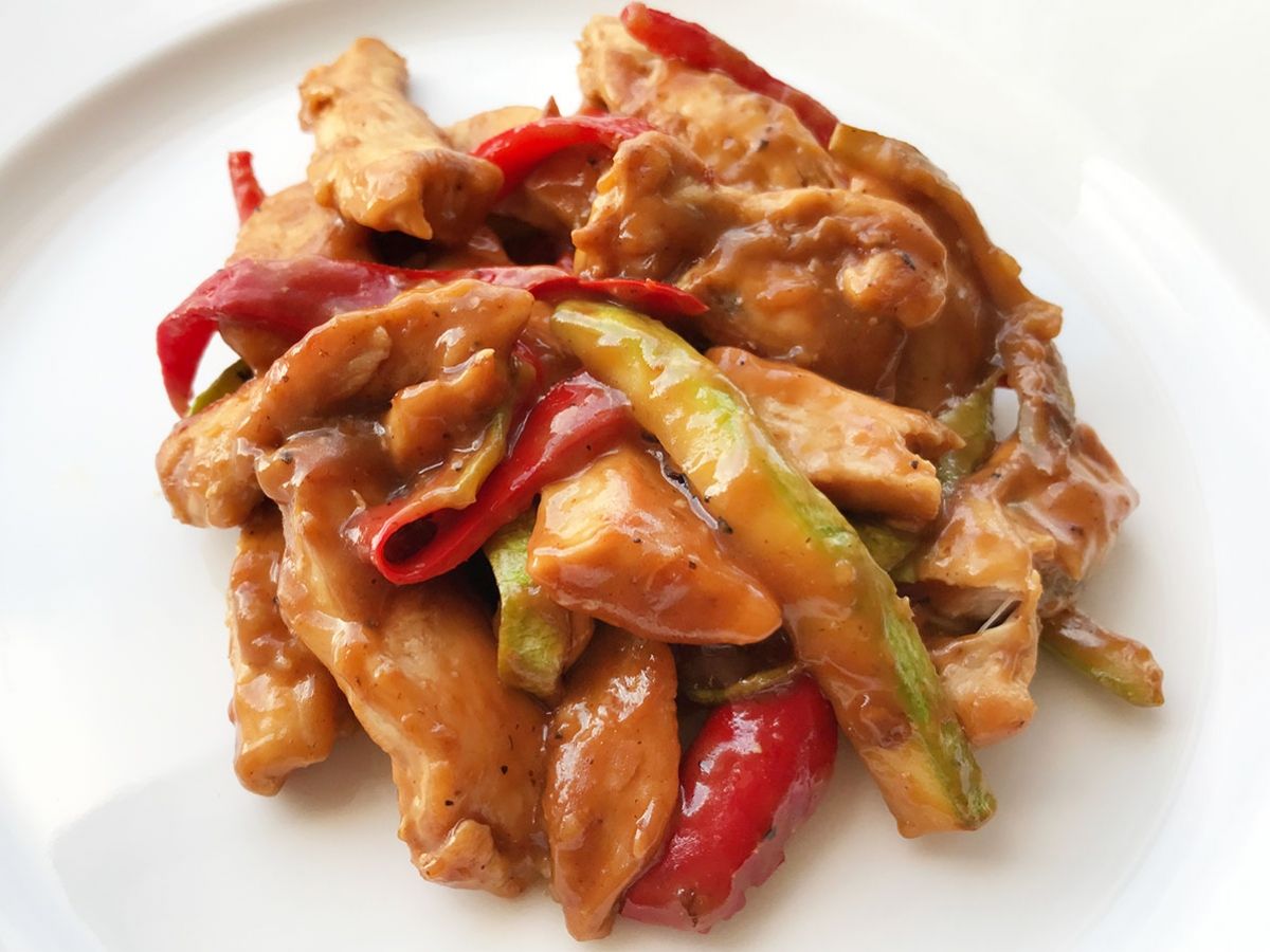 Soyalı Sebzeli Tavuk tarifi görseli