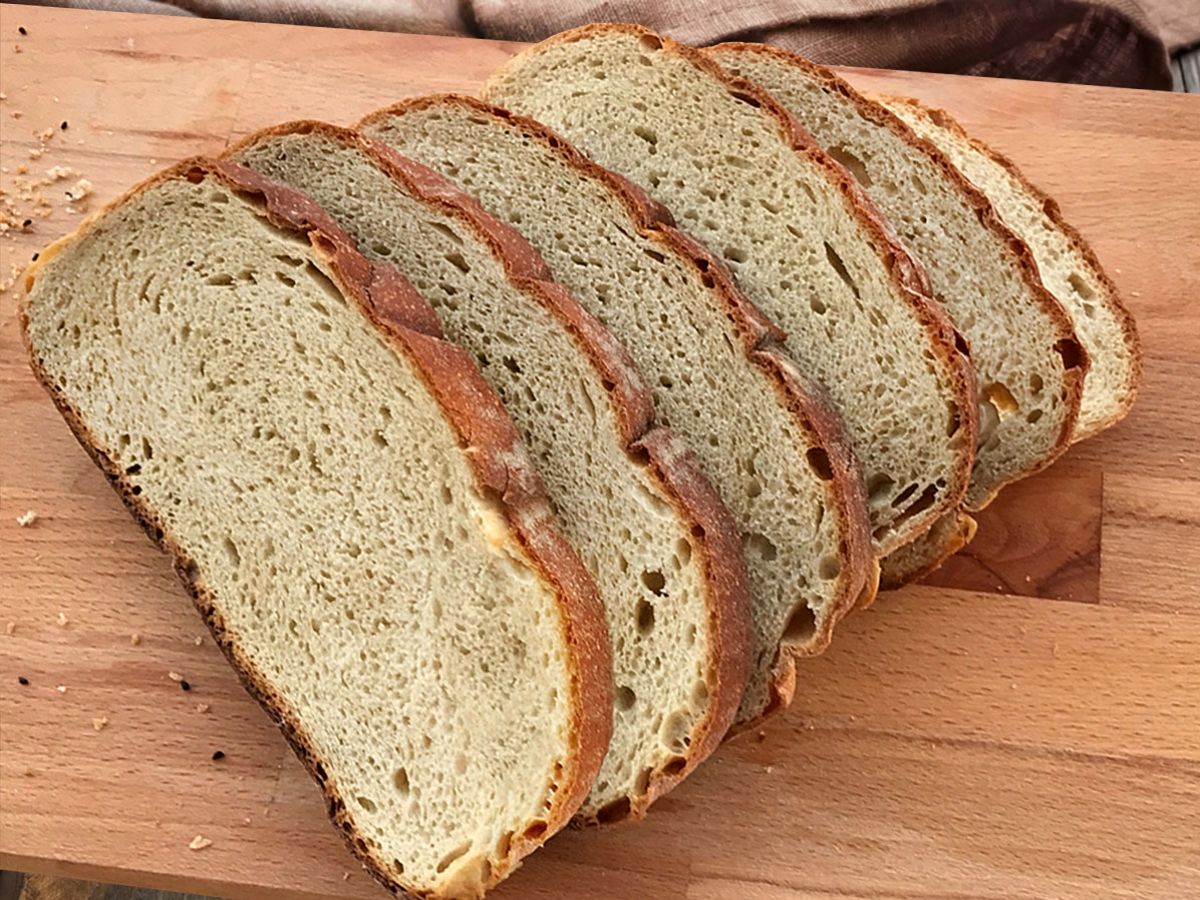 Zeytinyağlı Tam Buğday Ekmeği tarifi görseli