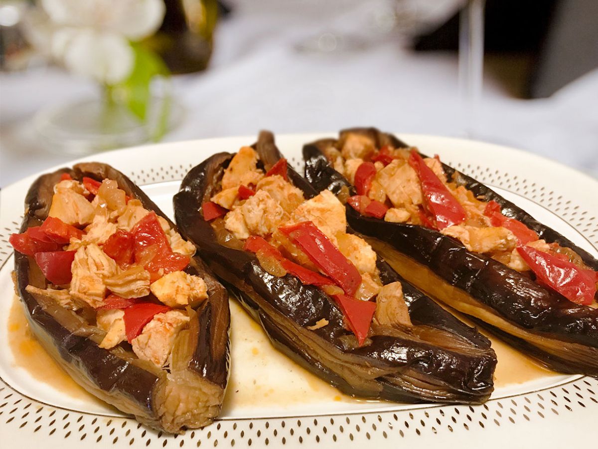 Tavuklu Karnıyarık tarifi görseli