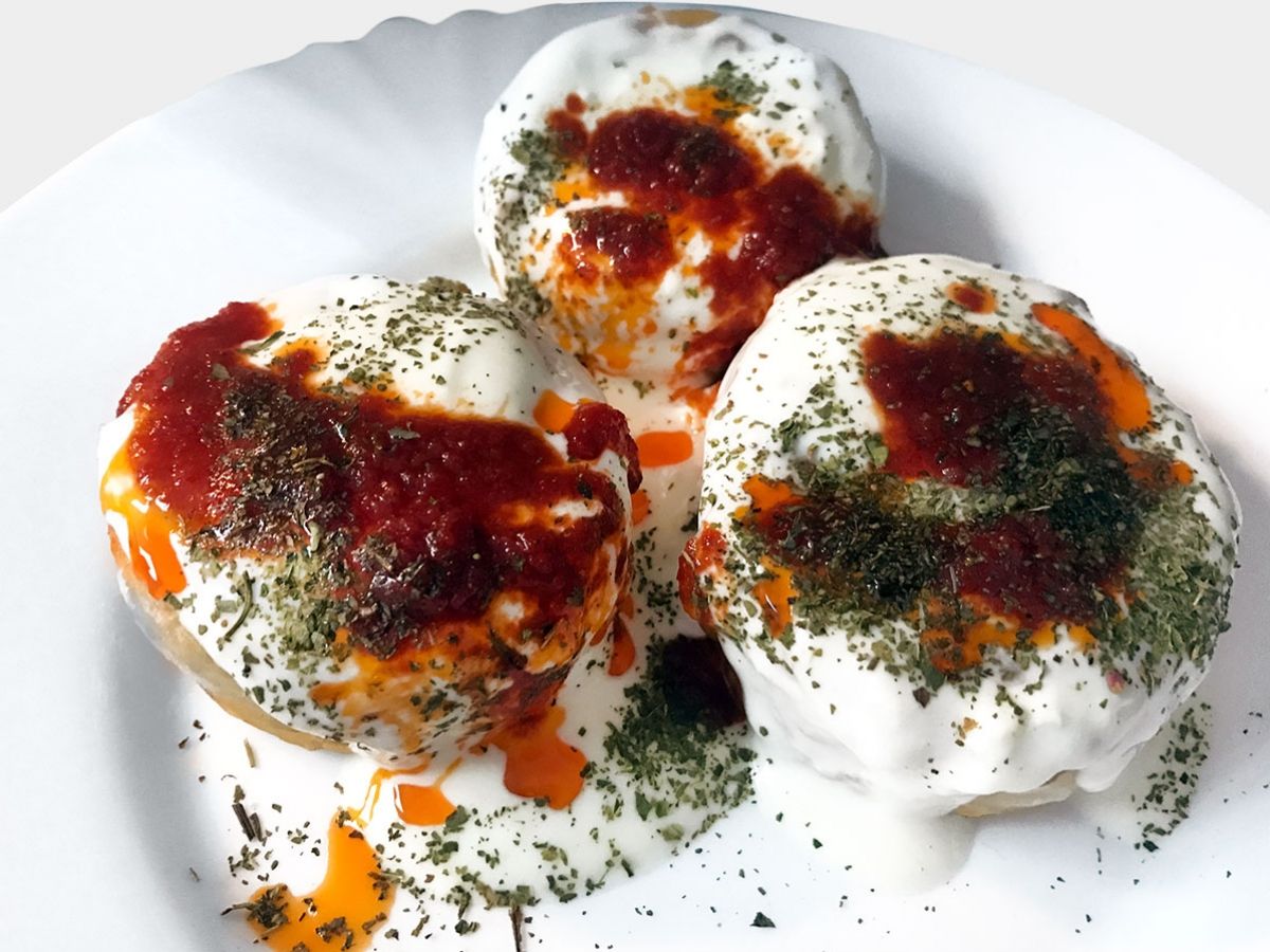 Tavuklu Sosyete Mantısı tarifi görseli