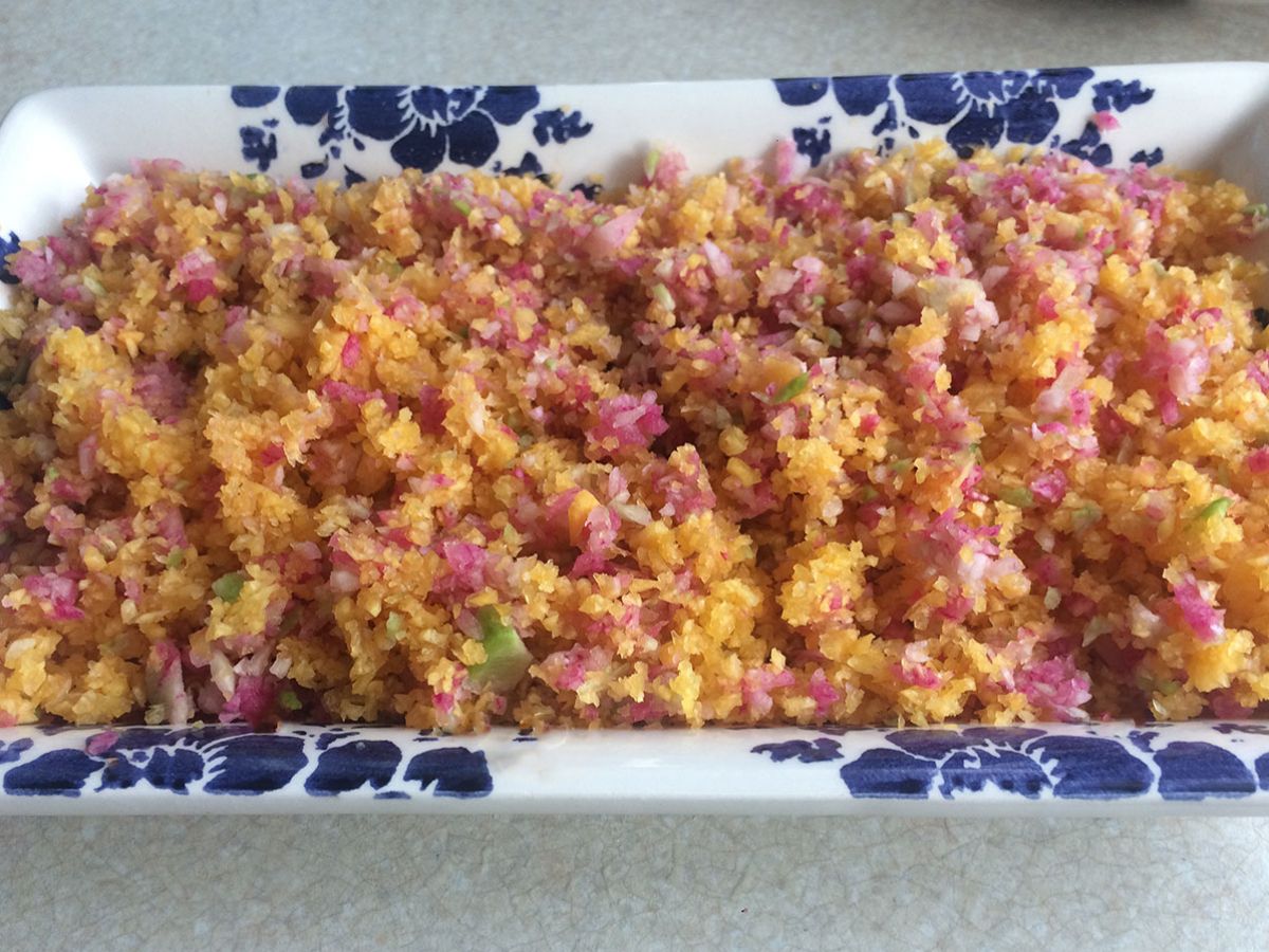 Turplu Sarı Havuç Salatası tarifi görseli