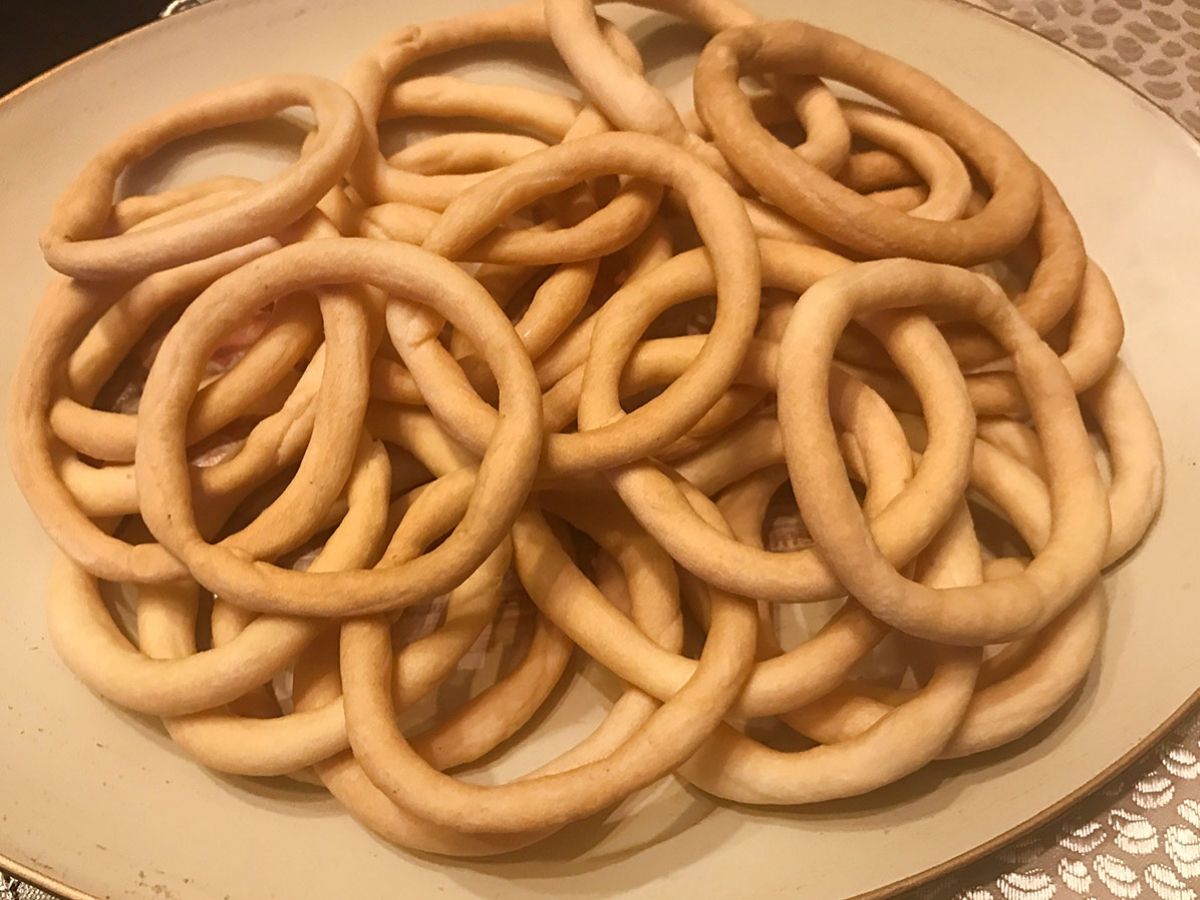 Tuzlu Halka Kurabiye tarifi görseli