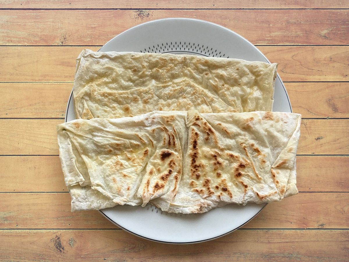 Yalancı Gözleme (Easy Skillet Flatbread) recipe photo