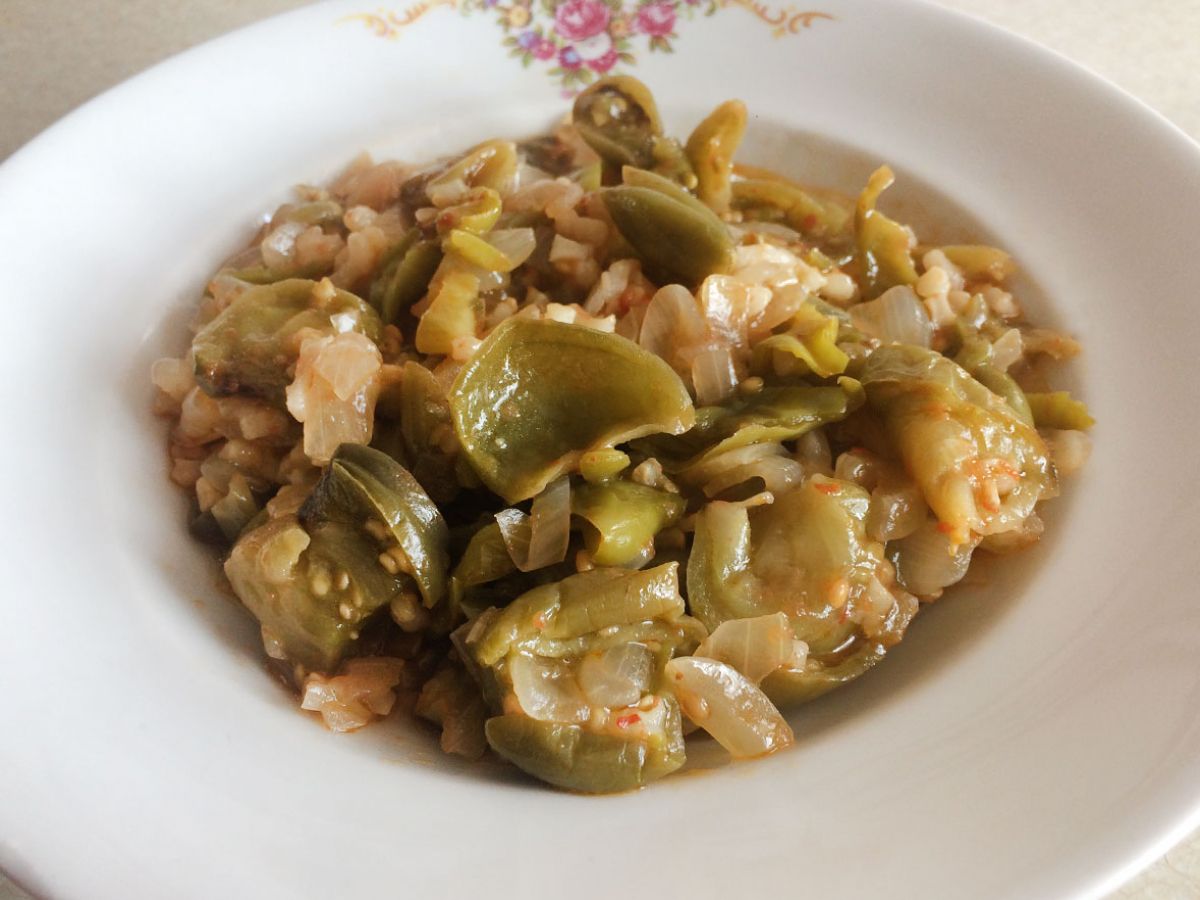 Yeşil Domates Yemeği tarifi görseli