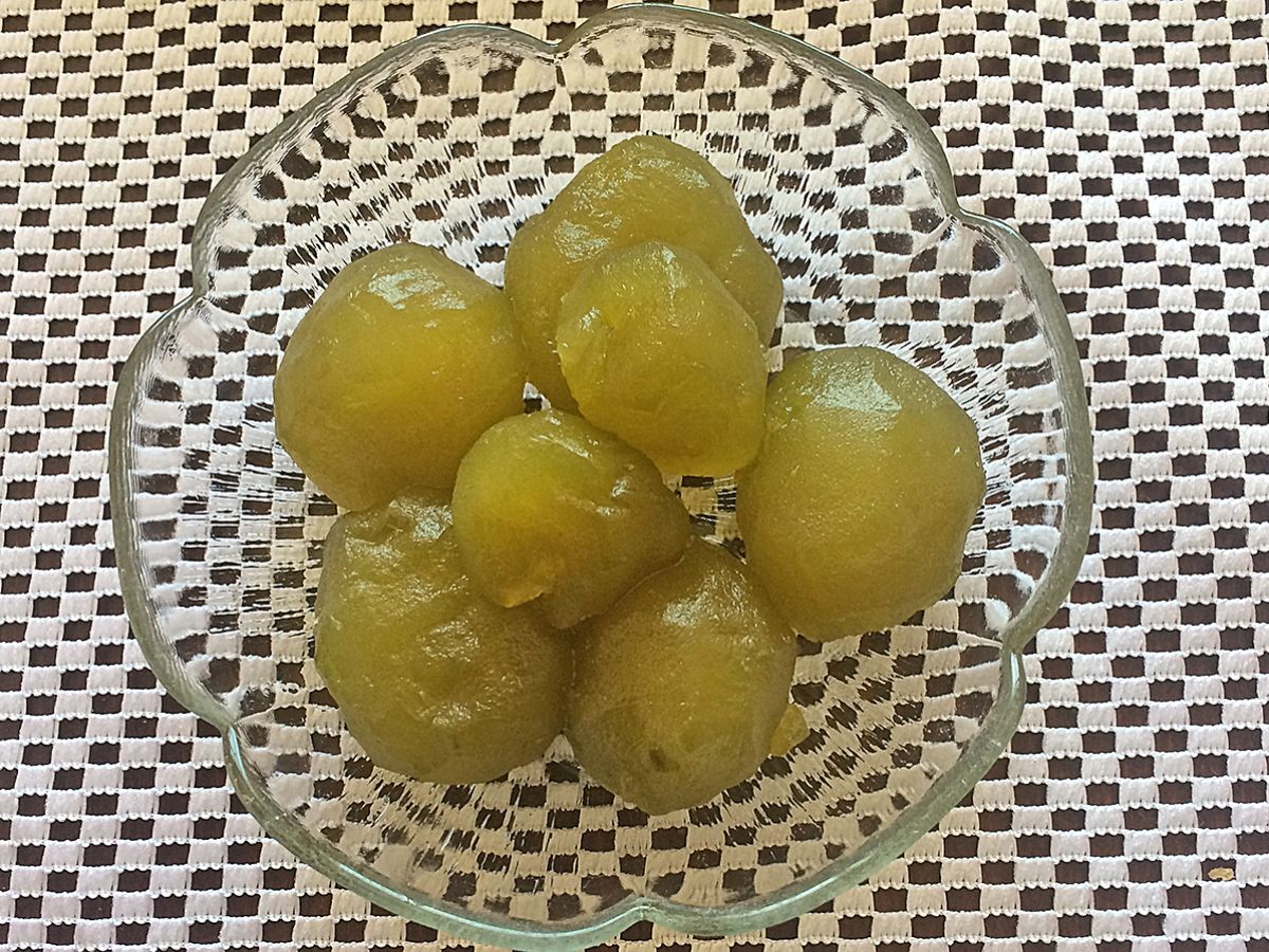 Green Fig Jam (Yeşil İncir Reçeli) recipe photo