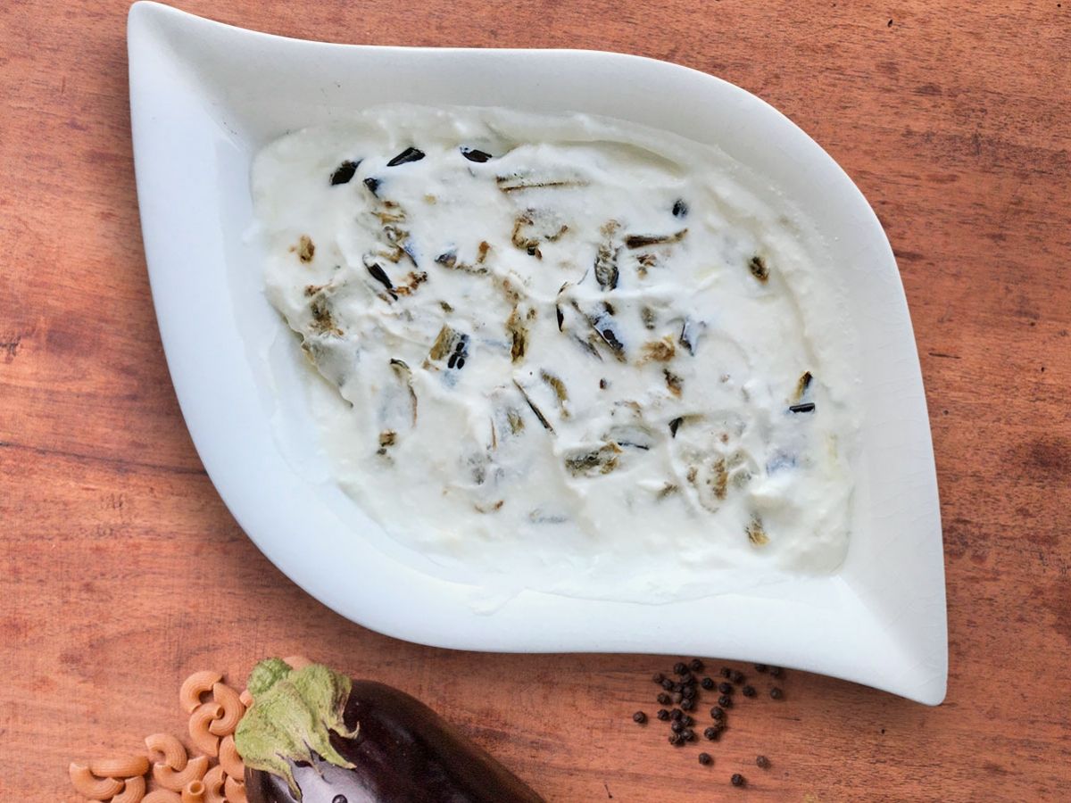 Eggplant with Yogurt (Yoğurtlu Patlıcan) recipe photo
