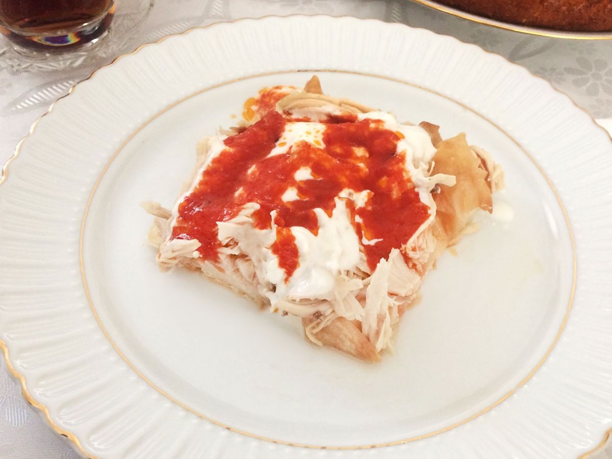 Yufkalı Tavuk Mantısı tarifi görseli