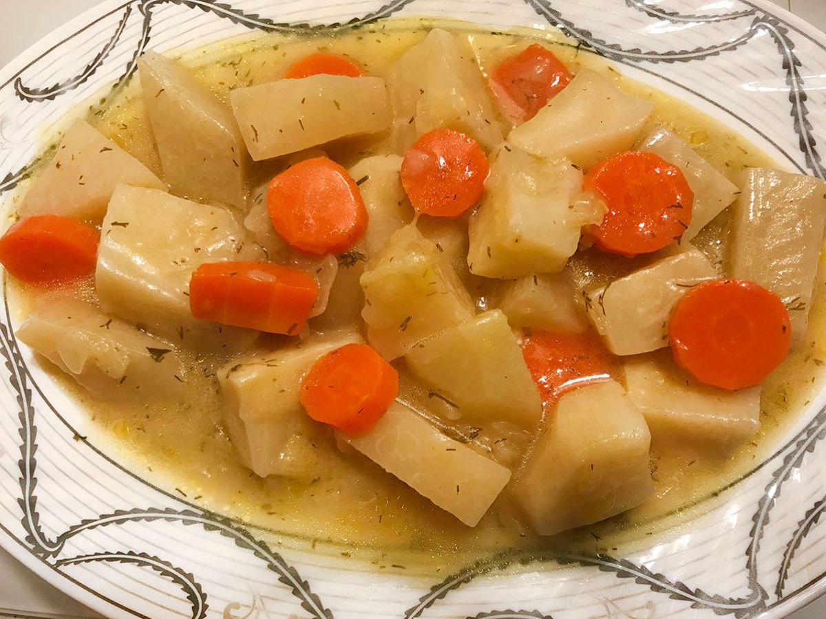 Zeytinyağlı Kerevizli Alabaş tarifi görseli